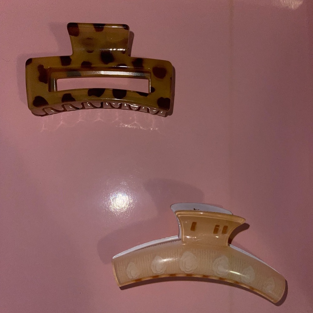 Pattern Claw Clips